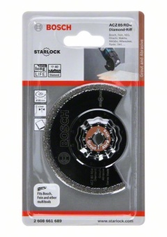 Сегментный пильный диск Diamant-RIFF ACZ 85 RD 85 mm 2608661689 (2.608.661.689)